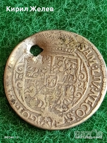 Сребърна монета 1621г. Орт Сигизмунд IV Полша за КОЛЕКЦИЯ 52577, снимка 4 - Нумизматика и бонистика - 53105119