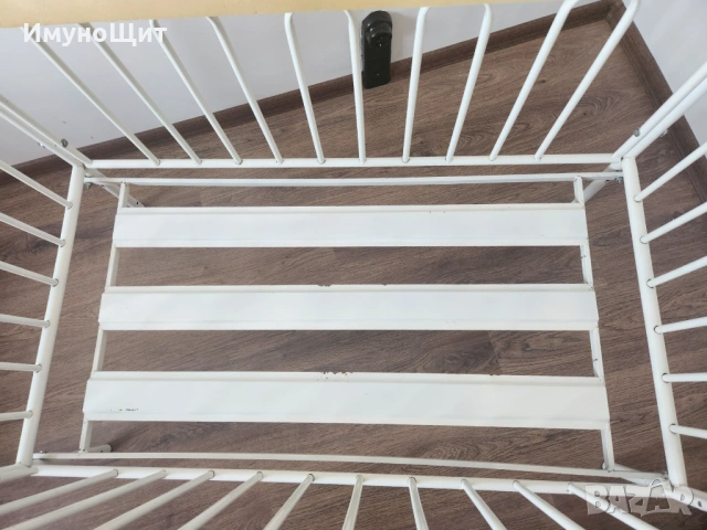 Бебешка кошара / метално детско креватче, снимка 8 - Кошарки - 53612449