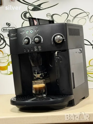 Кафемашина кафе автомат delonghi magnifica с гаранция, снимка 6 - Кафемашини - 56015362