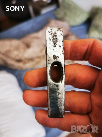 Ръчно ковано чукче  100гр, снимка 4 - Антикварни и старинни предмети - 53589251