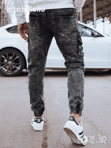 Мъжки карго панталони , снимка 3 - Панталони - 47571365