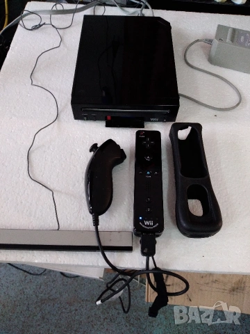 Nintendo Wii, черна, снимка 6 - Nintendo конзоли - 53681873