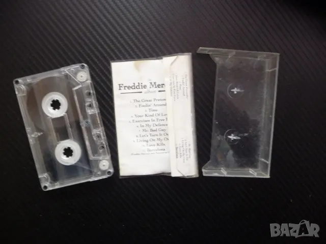 Freddie Mercury the album Фреди Меркюри Куийн рок музика, снимка 2 - Аудио касети - 48400212