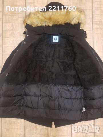 Яке парка с качулка и пух, снимка 3 - Детски якета и елеци - 38976507