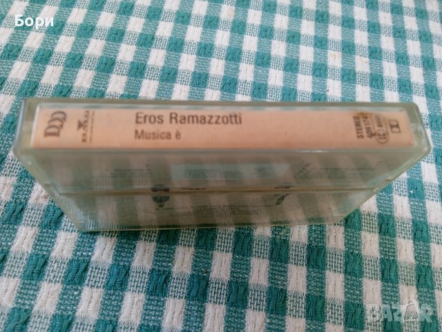 Eros Ramazzotti аудио касета оригинална, снимка 3 - Аудио касети - 41492999