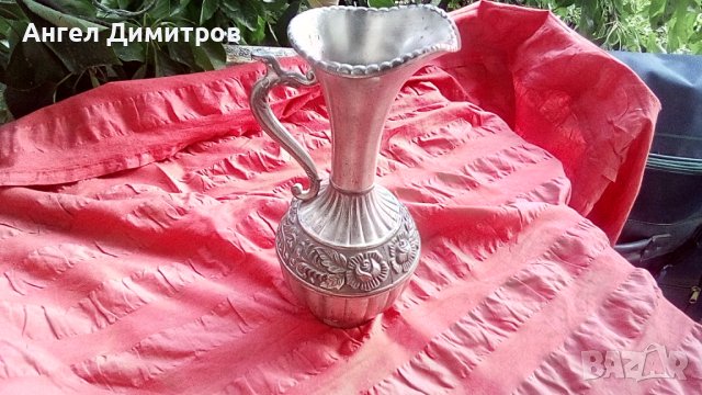 Стара метална кана, снимка 7 - Антикварни и старинни предмети - 41896445