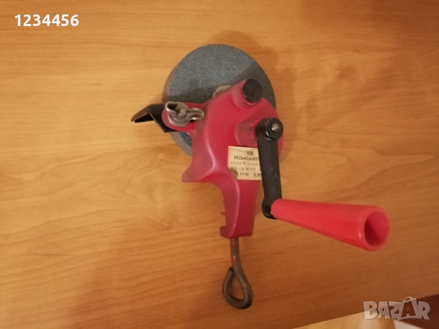 Шмиргел / шлайфмашина с диск, със здрав метален корпус, нов, немски, снимка 2 - Шлайфмашини - 53773430