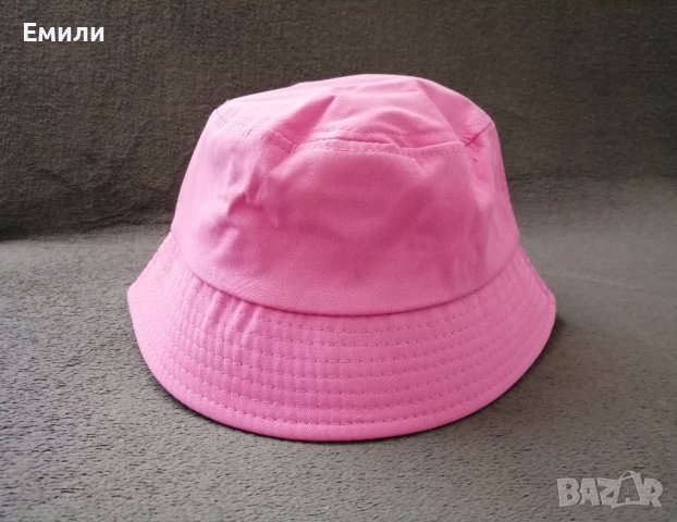 Изчистена дамска шапка тип идиотка в розов цвят, снимка 2 - Шапки - 41737113