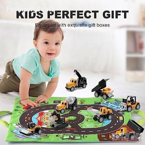 Нова конструкция за деца Играчка превозни средства 1-3год.+чанта съхранение, снимка 3 - Конструктори - 41667046