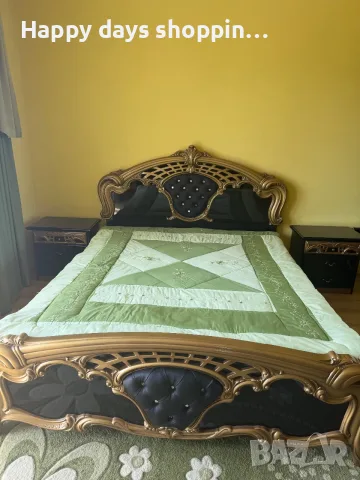 Нова спалня с нощни шкафчета, снимка 2 - Спални и легла - 56069924