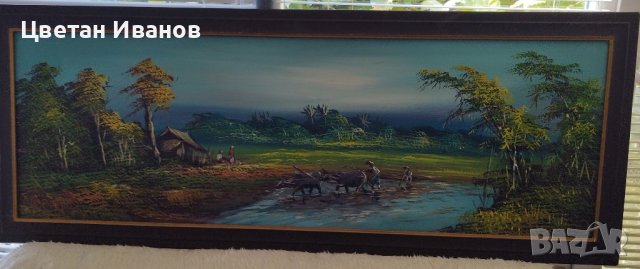 Рисувана картина с размери 145/56