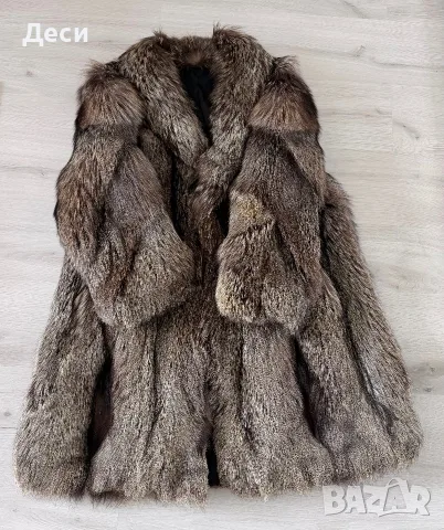 Палто / кожух от естествена лисица, снимка 5 - Палта, манта - 56249623