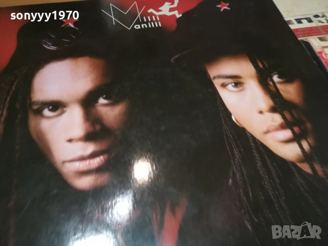 MILLI VANILLI-ПЛОЧА ОТ АНГЛИЯ 2508251844, снимка 5 - Грамофонни плочи - 51486940