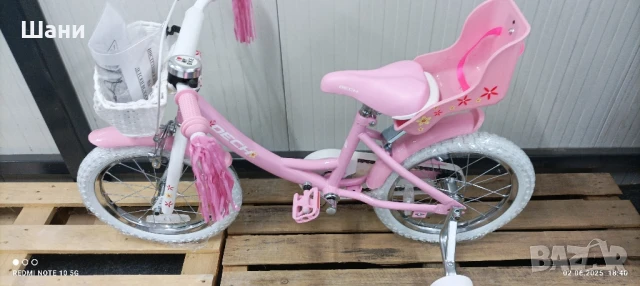 Детски велосипед 16цола Ново Промо номер 55-55., снимка 12 - Велосипеди - 50537976