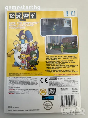 The Simpsons Game за Wii, снимка 2 - Игри за Nintendo - 49339651