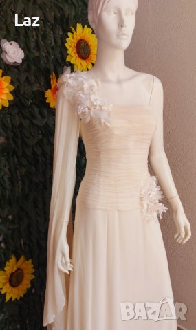 сватбена рокля с креативен дизайн, снимка 1 - Сватбени рокли - 41375659