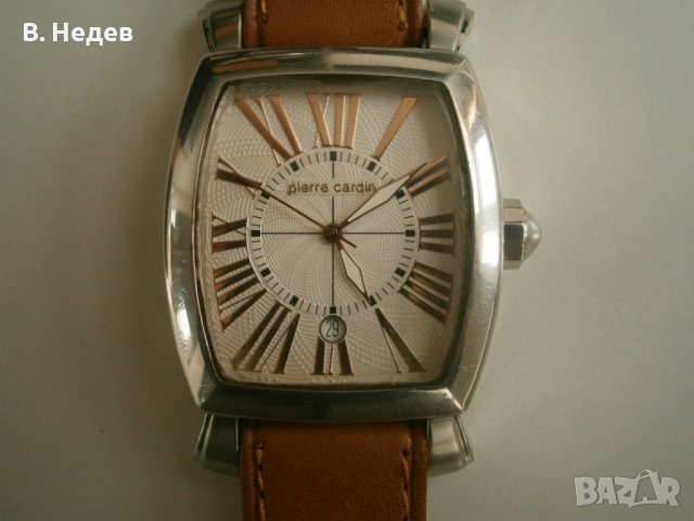 PIERRE CARDIN, Quartz, St. Steel, original product, XL timepiece, снимка 5 - Мъжки - 37264423