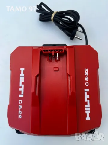 Hilti C 8-22 Nuron - Бързо и високоефективно зарядно с два вентилатора!