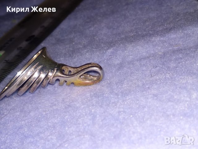 ПРЕКРАСЕН СПИРАЛОВИДЕН СРЕБЪРЕН ФЕШЪН - АРТ МЕДАЛЬОН СРЕБРО 925 ДИЗАЙНЕРСКА ИЗРАБОТКА 34466, снимка 14 - Колиета, медальони, синджири - 39535594