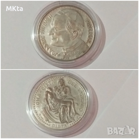 Лот сребърни,посребрени монети,жетони, снимка 2 - Нумизматика и бонистика - 52579119