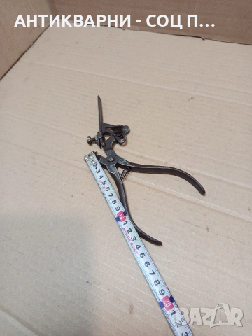 Соц Стари Немски Чапраз Клещи НОМЕР 1641., снимка 15 - Антикварни и старинни предмети - 53699041