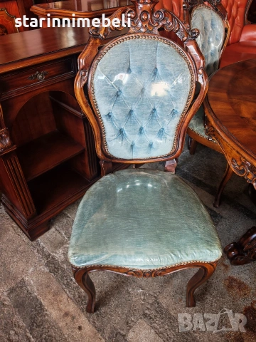 Ексклузивен трапезен комплект , снимка 6 - Маси - 53641243