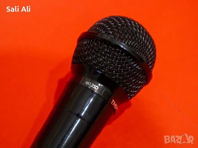 HAMA THOMSON M135D Динамичен Микрофон Внос Литва Като Нов Тестван, снимка 4 - Микрофони - 53089984