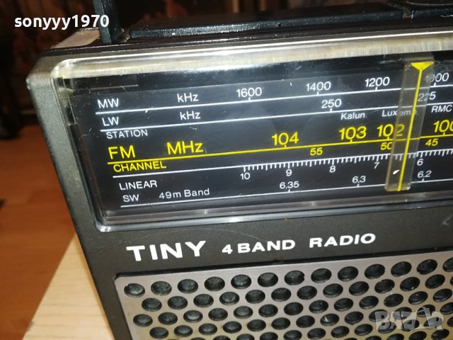 ITT TINY-ВНОС  SWEDEN 1006231823L, снимка 4 - Радиокасетофони, транзистори - 41083507