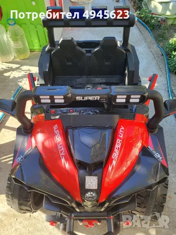 Нов акумулаторен джип Moni BEAST 12V (За ремонт / Неработещ)