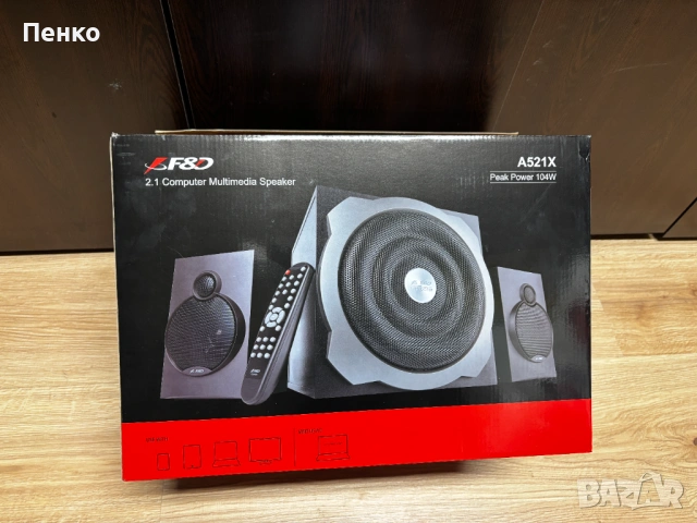 Компютърни тонколони FENDA A521X, снимка 7 - Bluetooth тонколони - 53636656