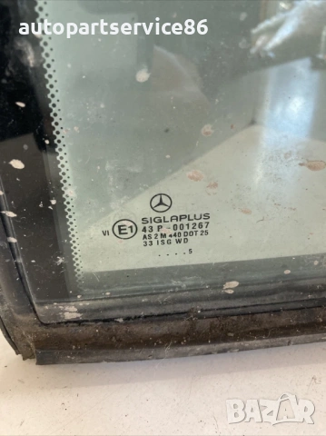 Стъкло за задната лява врата квартално двойно за Mercedes W140 S350 Td (1994) , снимка 2 - Части - 53874091