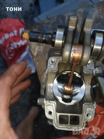 Цилиндър и бутало за Husqvarna 435 , снимка 5 - Други машини и части - 55779940