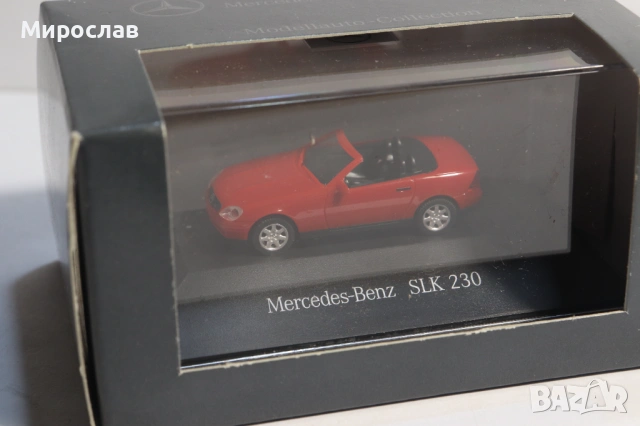 HERPA H0 1/87 MERCEDES BENZ SLK 230 КОЛИЧКА МОДЕЛ, снимка 3 - Колекции - 53623292