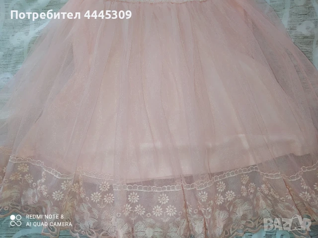 Приказна рокличка 6-7 г, снимка 4 - Детски рокли и поли - 50506307