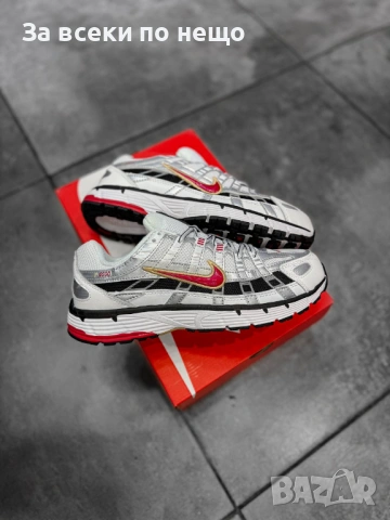 Nike P6000 White/Red/Gold Мъжки Маратонки С Кутия👟Мъжки Спортни Обувки Код S445, снимка 3 - Маратонки - 53803145