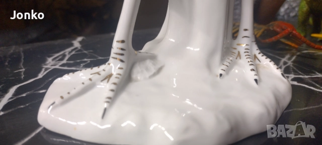 Статуетка щъркел Fena Porzellan, снимка 12 - Антикварни и старинни предмети - 52149813