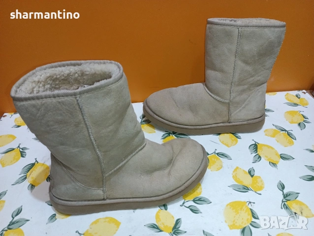 UGG N 41 кожени , снимка 7 - Дамски боти - 53447218
