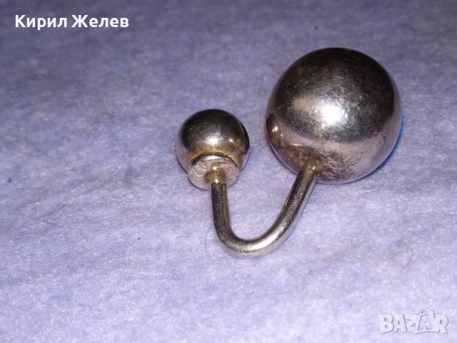 СТИЛНА МОДНА СРЕБЪРНА ПИЪРСИНГ ОБЕЦА СРЕБРО 925 АРТ БИЖУ 38758, снимка 11 - Обеци - 41741802