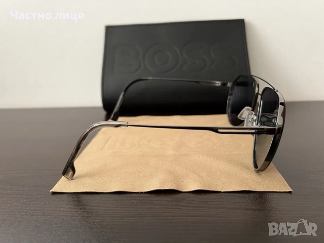 Мъжки слънчеви очила BOSS 1326/S Авиатор, снимка 3 - Слънчеви и диоптрични очила - 51626173