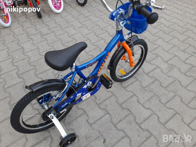 MAKANI Велосипед 16" BENTU син, снимка 3 - Велосипеди - 53759524
