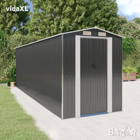vidaXL Градинска барака антрацит 192x606x223 см(SKU: 3147454), снимка 2 - Други - 56060028