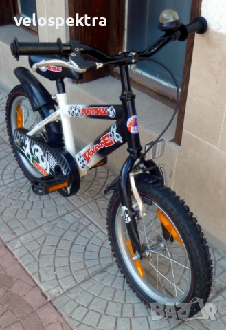 ФУТБОЛ -16 цола капли ! Тип БМХ ! Отличен !, снимка 8 - Велосипеди - 52158419