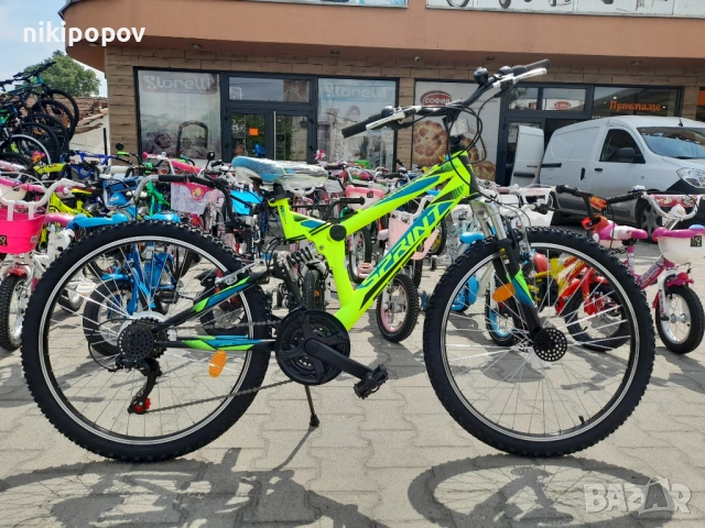 SPRINT Велосипед 24" ELEMENT жълт