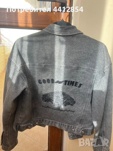 Есенно дънково сако, снимка 3 - Сака - 52480178