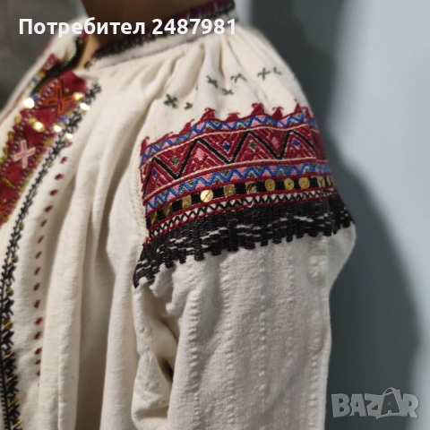 Дамска риза за хърцойска носия, снимка 3 - Колекции - 52306912