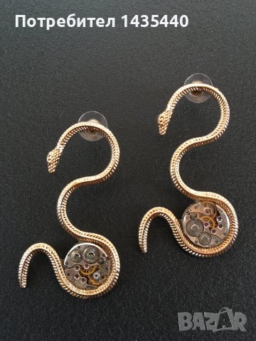 Обеци в стил steampunk на дизайнерката Анелия Милчева