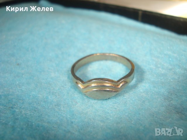 СТАР МАЙСТОРСКА ИЗРАБОТКА ПОСРЕБРЕН ПРЪСТЕН БЛАГОРОДНА НЕРЪЖДАЕМА СТОМАНА ВИНТИДЖ АРТ БИЖУ 25812, снимка 11 - Антикварни и старинни предмети - 35746447