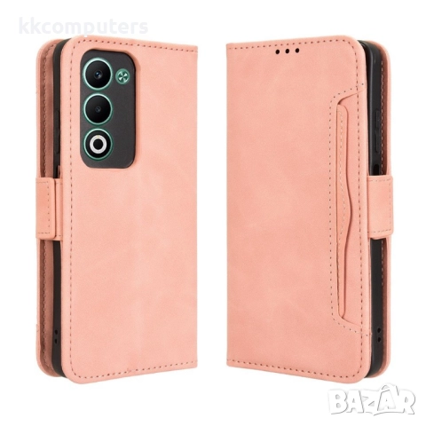 Oppo A5 5G / A5 4G кожен портфейл калъф с джобове за карти – 5 цвята, снимка 2 - Резервни части за телефони - 51607270