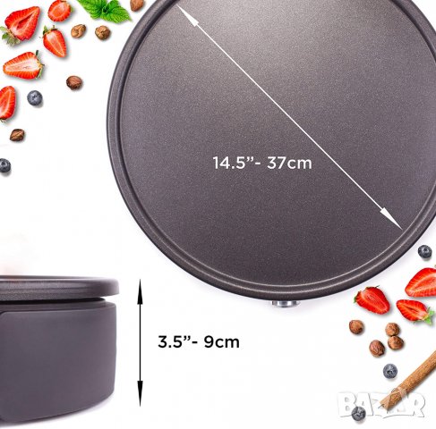 Duronic PM152 Crepe Maker | 1500 вата | с 37 см незалепваща плоча, снимка 3 - Гофретници - 40057904