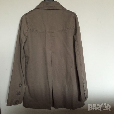 Дамско манто BERSHKA оригинал, size М, 100% памук, плътна материя, много запазено, без забележки, снимка 3 - Палта, манта - 13613680